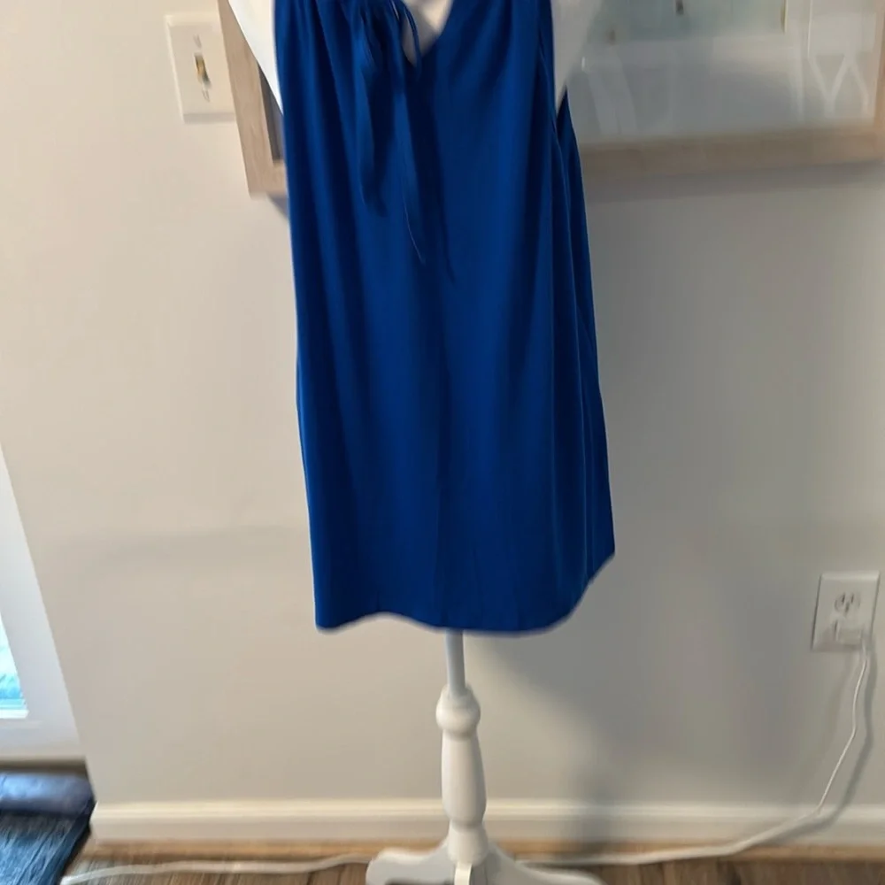 NWOT Blue Sleeveless Halter Size XXL - Picture 4 of 5